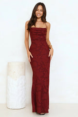 Bridge To Wonderland Maxi Dress Plum