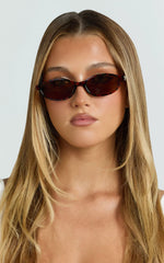 Leni Sunglasses in Brown